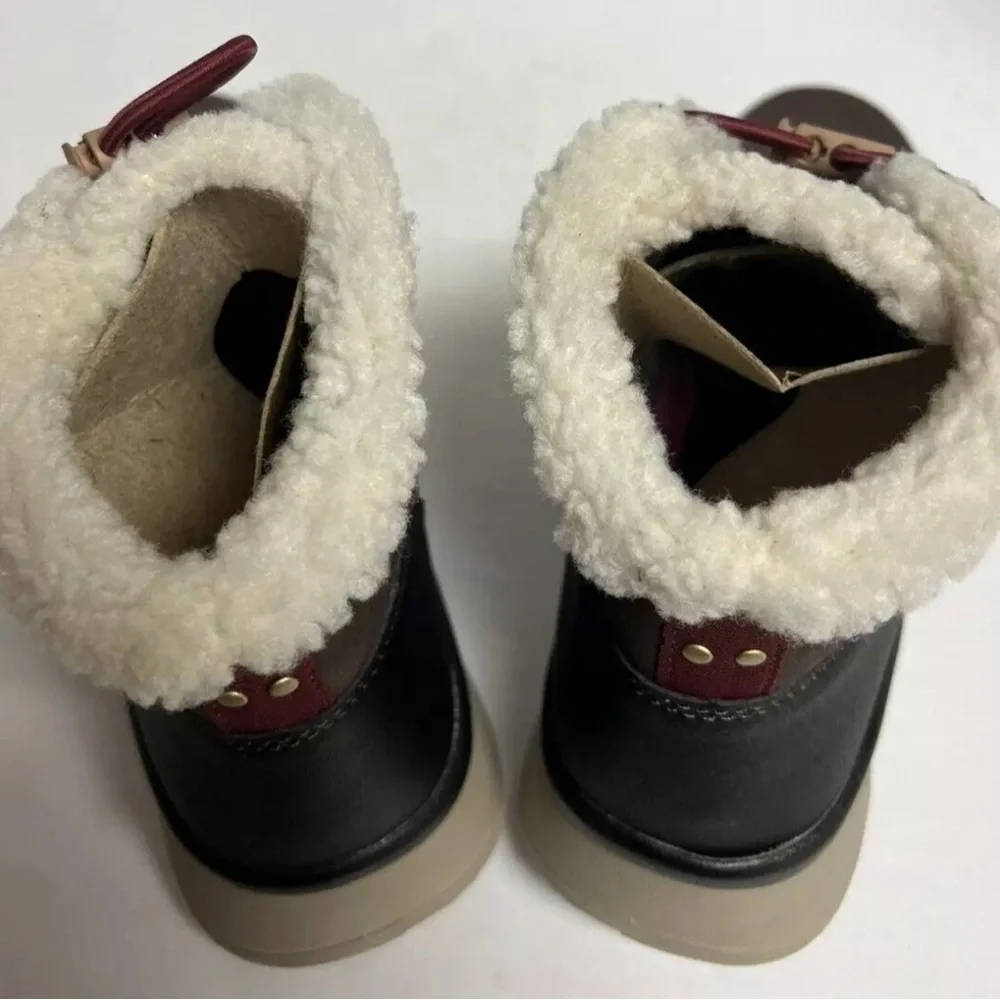 Ryka Womens Chill Out Snow Boot Brown 8 M